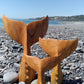 Wooden Whale Tail Medium from Pacific Jewel - Southern Paua New Zealand