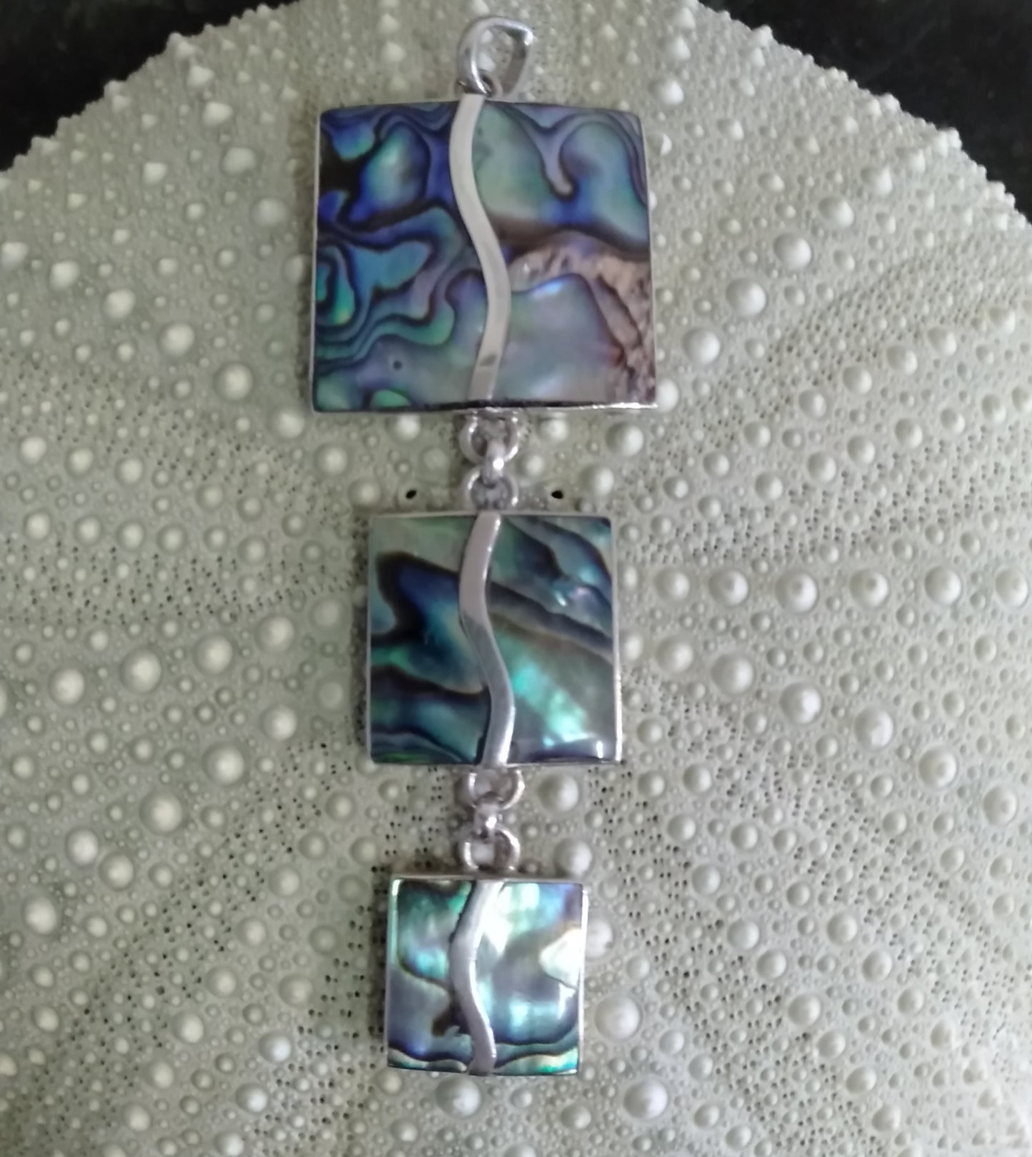 3 Piece Paua Pendant from Pacific Jewel - Southern Paua New Zealand