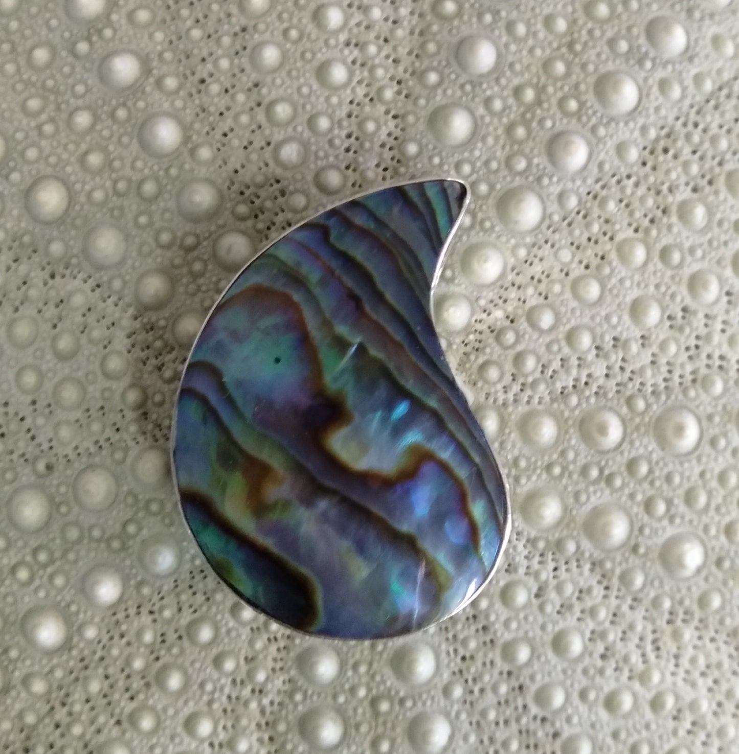 Paua 'Teardrop' Pendant from Pacific Jewel - Southern Paua New Zealand