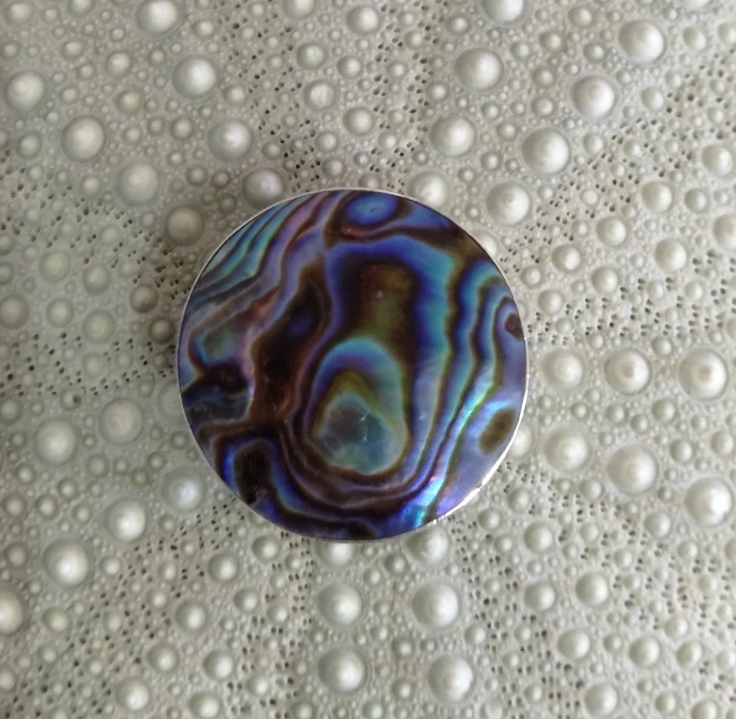 Paua Circle Pendant from Pacific Jewel - Southern Paua New Zealand