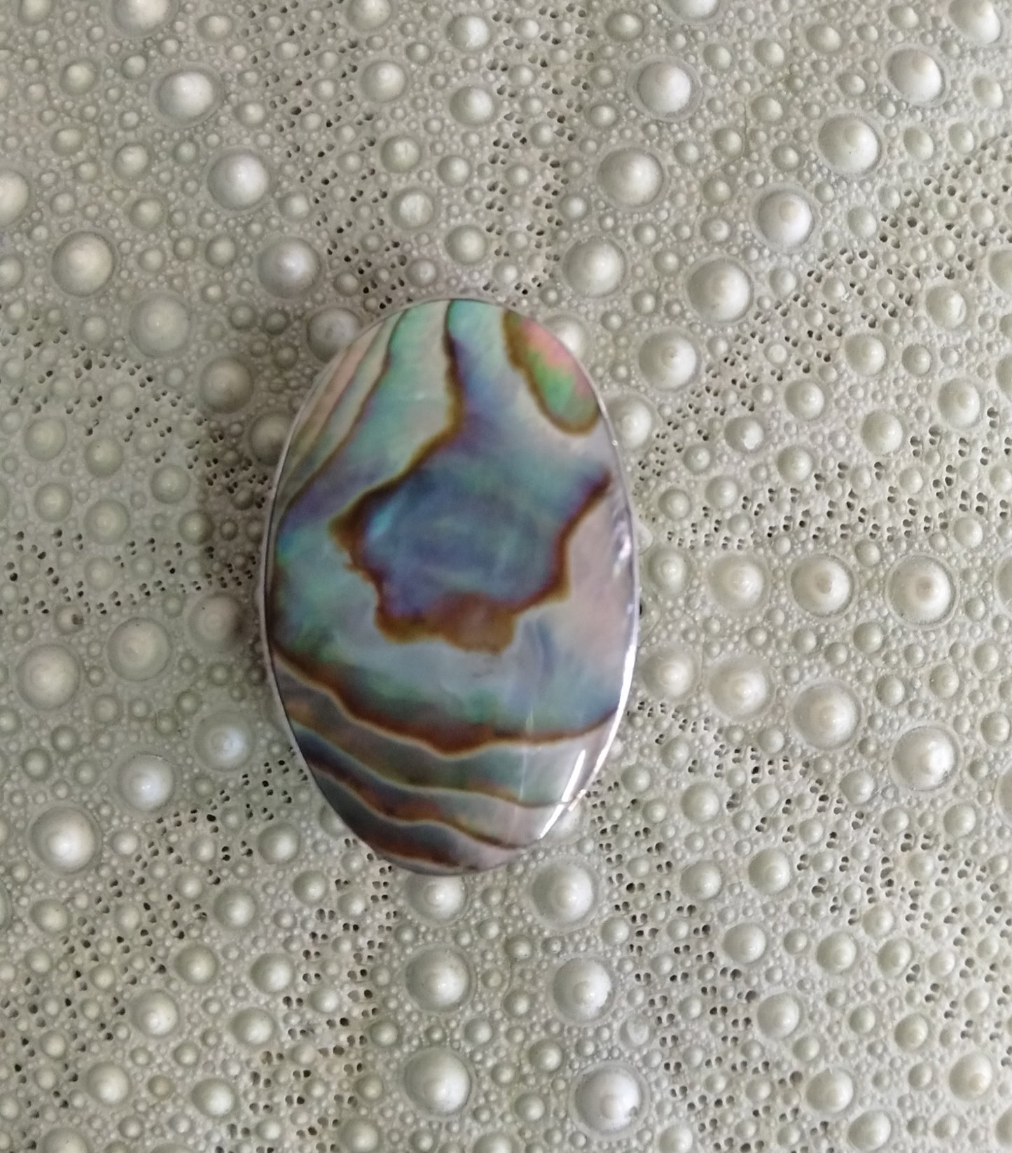Paua Oval Pendant from Pacific Jewel - Southern Paua New Zealand