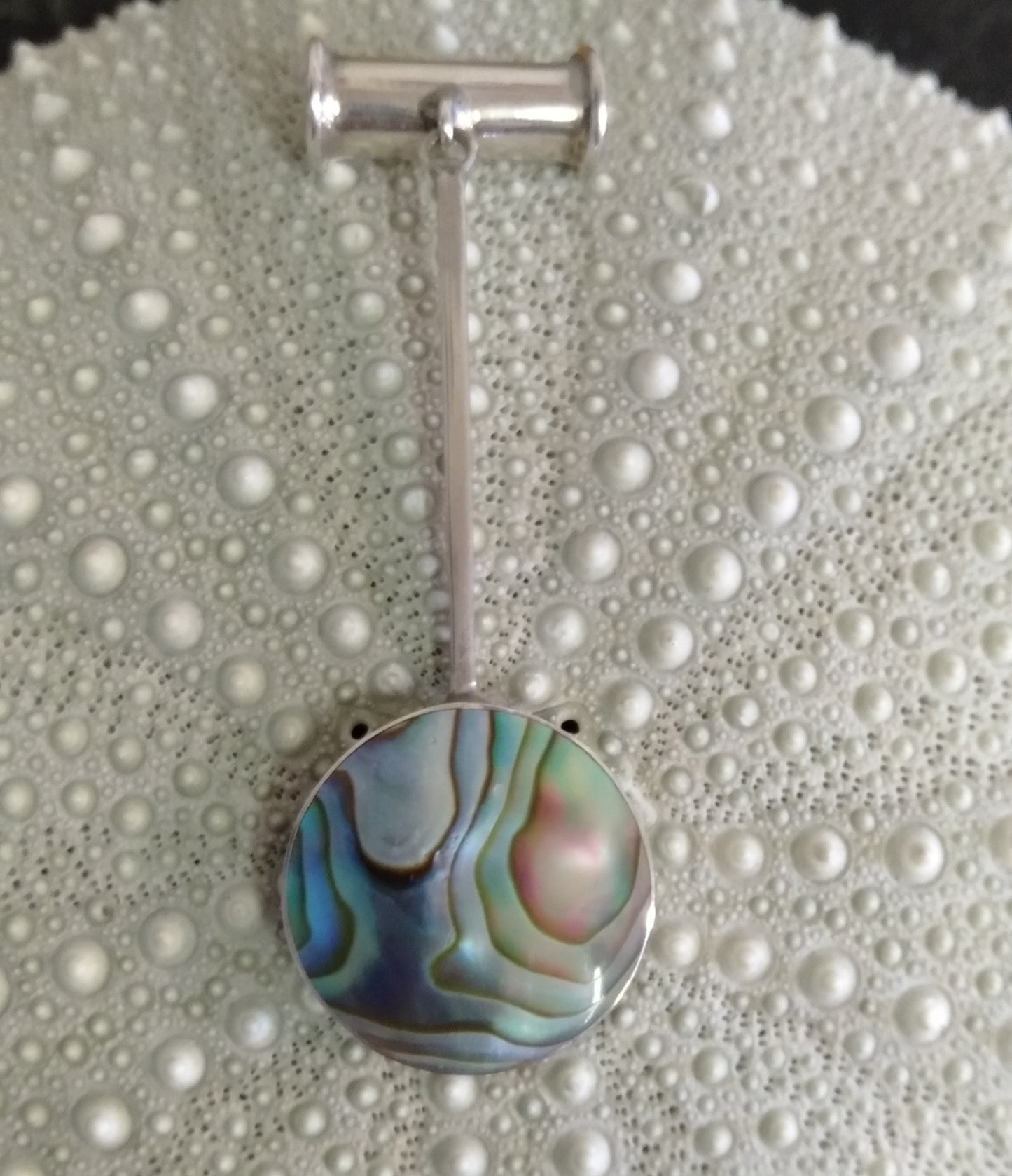 Paua Circle Pendant from Pacific Jewel - Southern Paua New Zealand
