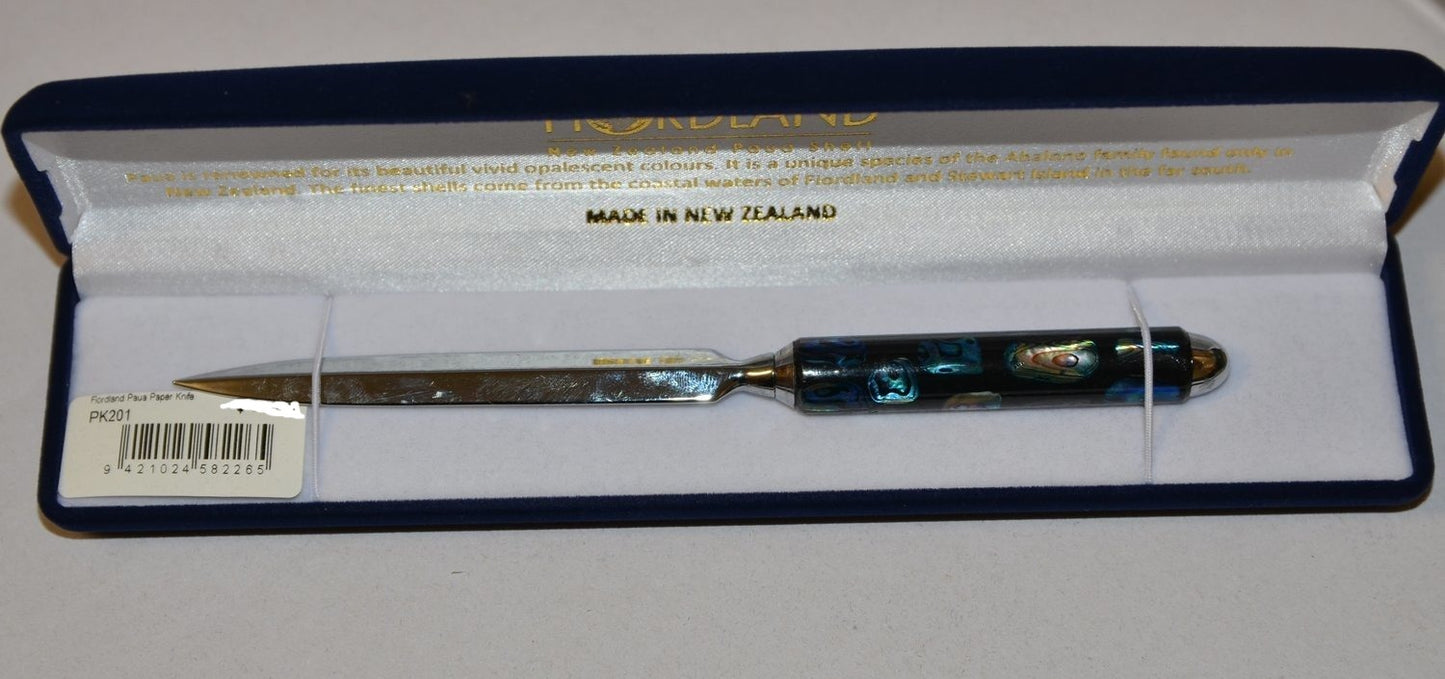 Paper Knife from Pacific Jewel - Southern Paua New Zealand