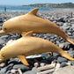 Wooden Dolphin Large from Pacific Jewel - Southern Paua New Zealand