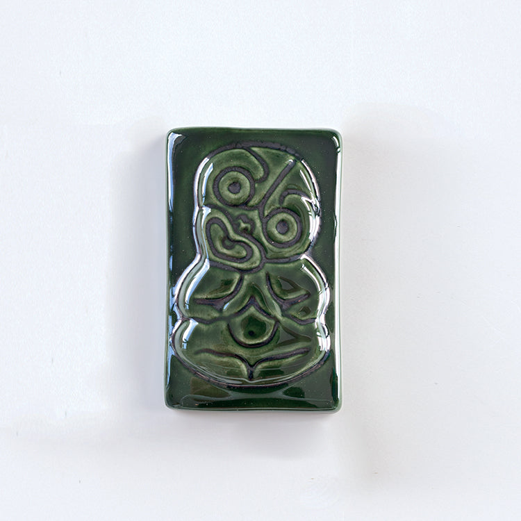 Tiki Ceramic Tile from Pacific Jewel - Southern Paua New Zealand