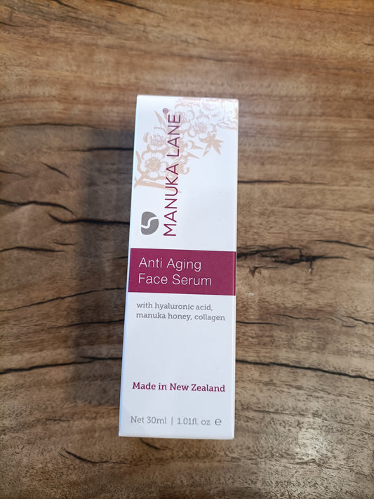 Manuka Lane Anti Aging Face Serum from Pacific Jewel - Southern Paua New Zealand