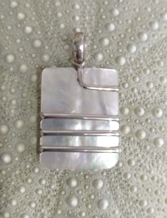 Rectangle Mother of Pearl from Pacific Jewel - Southern Paua New Zealand